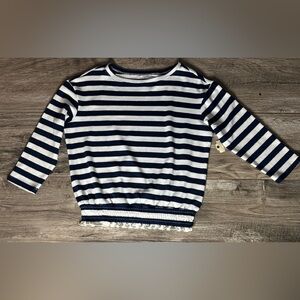 St. John’s Bay Women’s Stripe Knit Pullover
